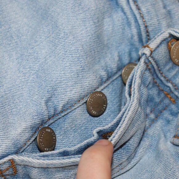 👖✨ Universal Threads Jeans · Size 6R · Mid‑Rise · 80s Slim · Button Fly - Picture 3 of 6